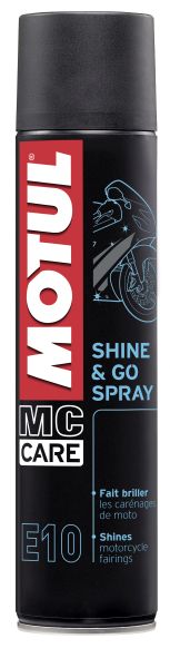 MOTUL 111480 E10 SHINE & GO SPRAY Kunststoffreiniger